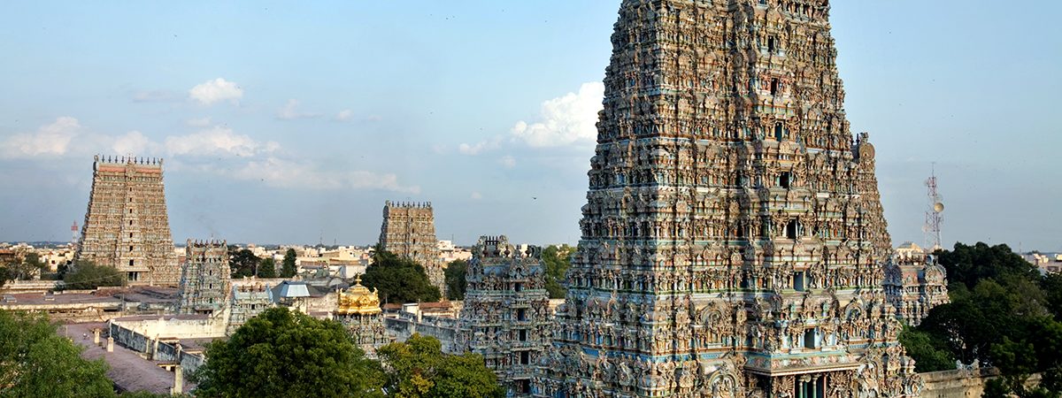 Madurai temple, India